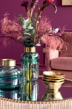 Vas Positano - Grönt Glas, 28cm - KARE Design
