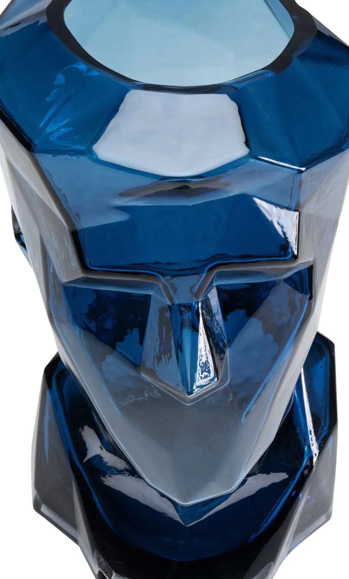 Vas Prisma Face - Blå, 30cm - KARE Design