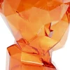 Vas Prisma Face - Orange, 30cm - KARE Design