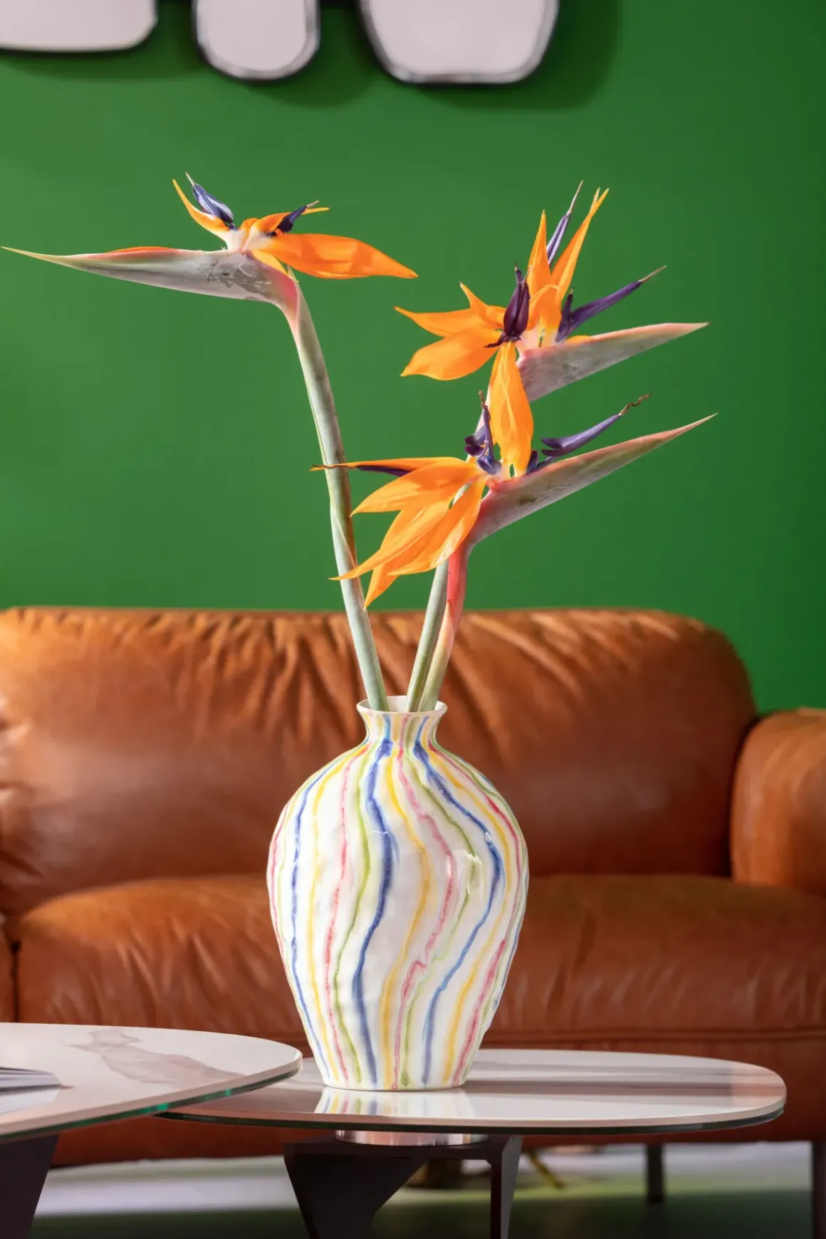Vas Rivers Colore - Flerfärgad, 30cm - KARE Design