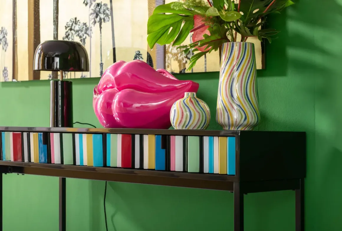 Vas Rivers Colore - Flerfärgad, 32cm - KARE Design