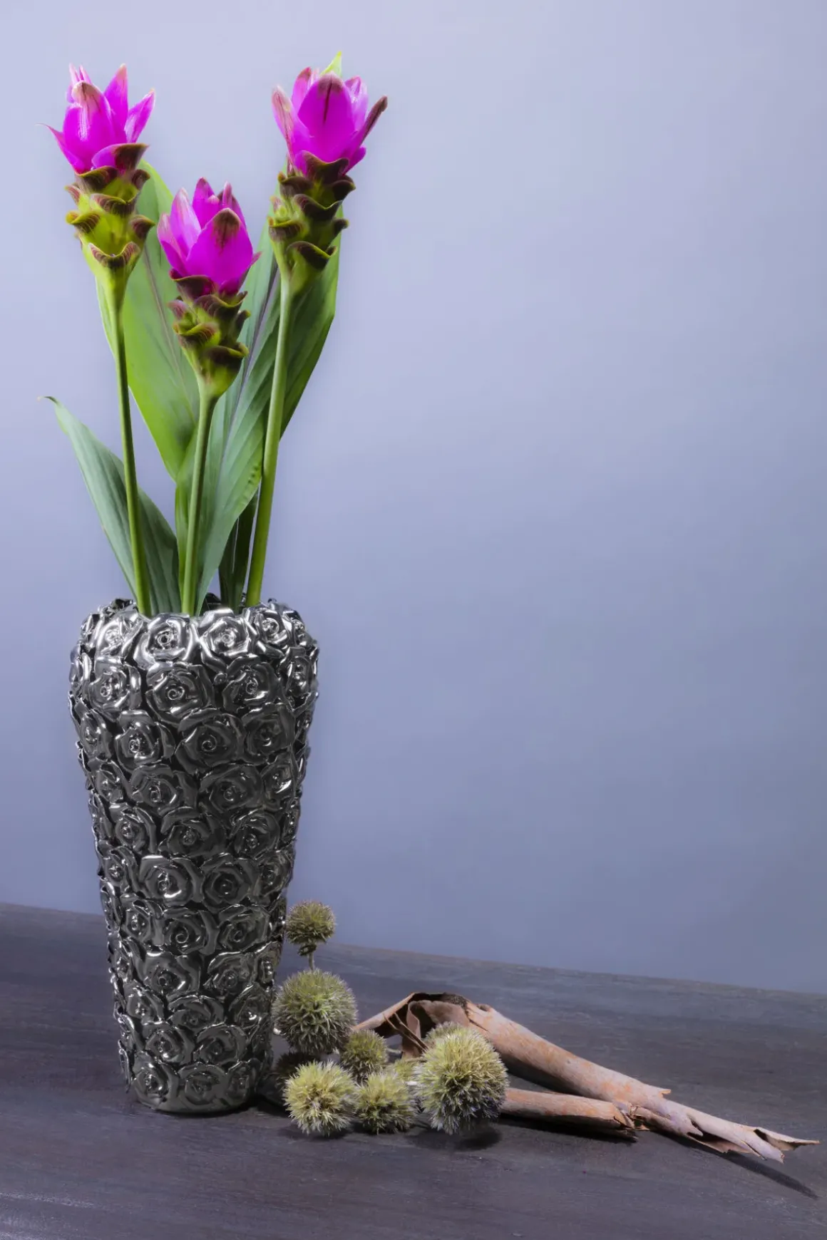 Vas Rose - Krom, 36,5cm - KARE Design