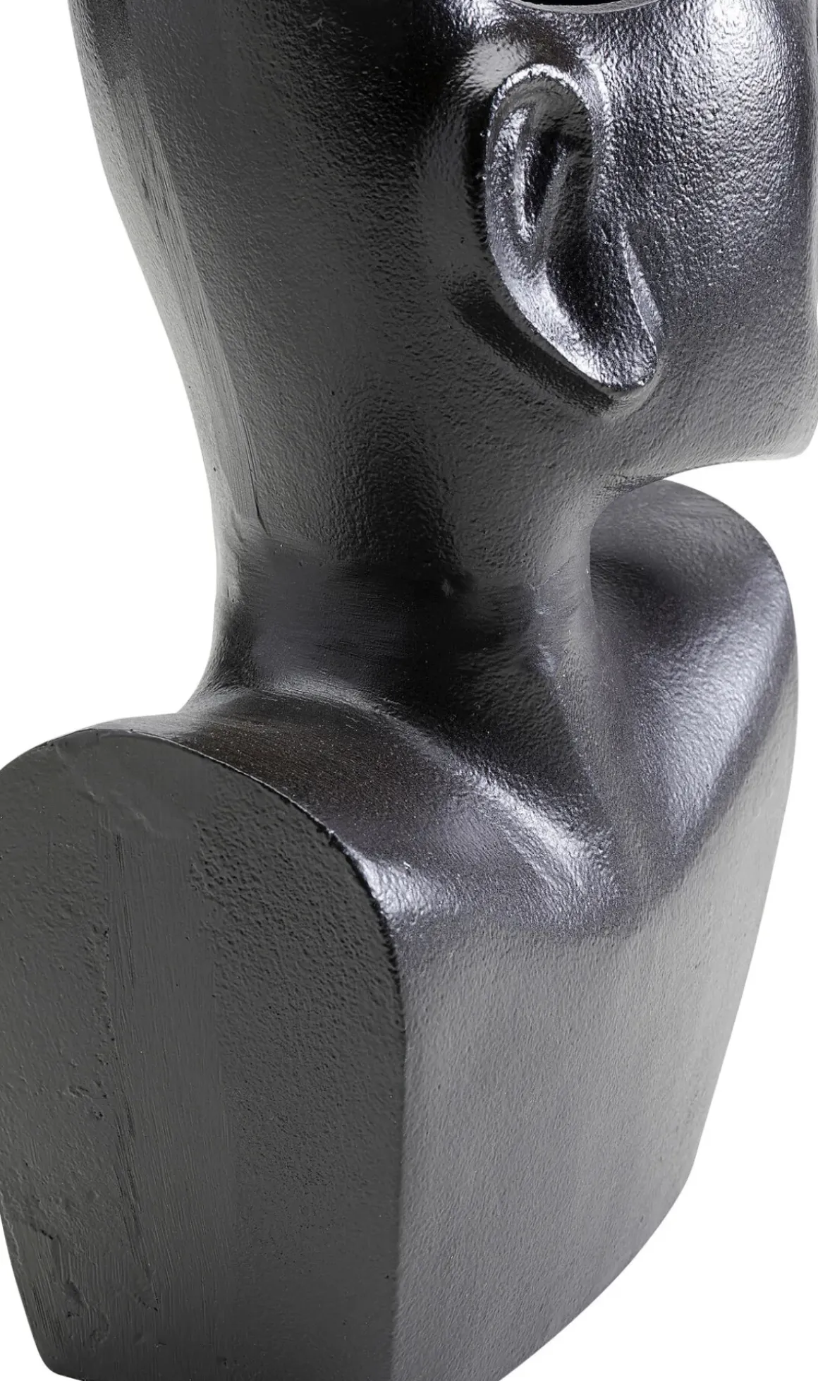 Vas Rostro Side - Svart, 27cm - KARE Design