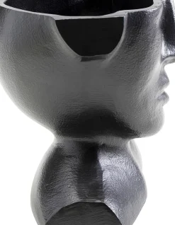 Vas Rostro - Svart, 17cm - KARE Design