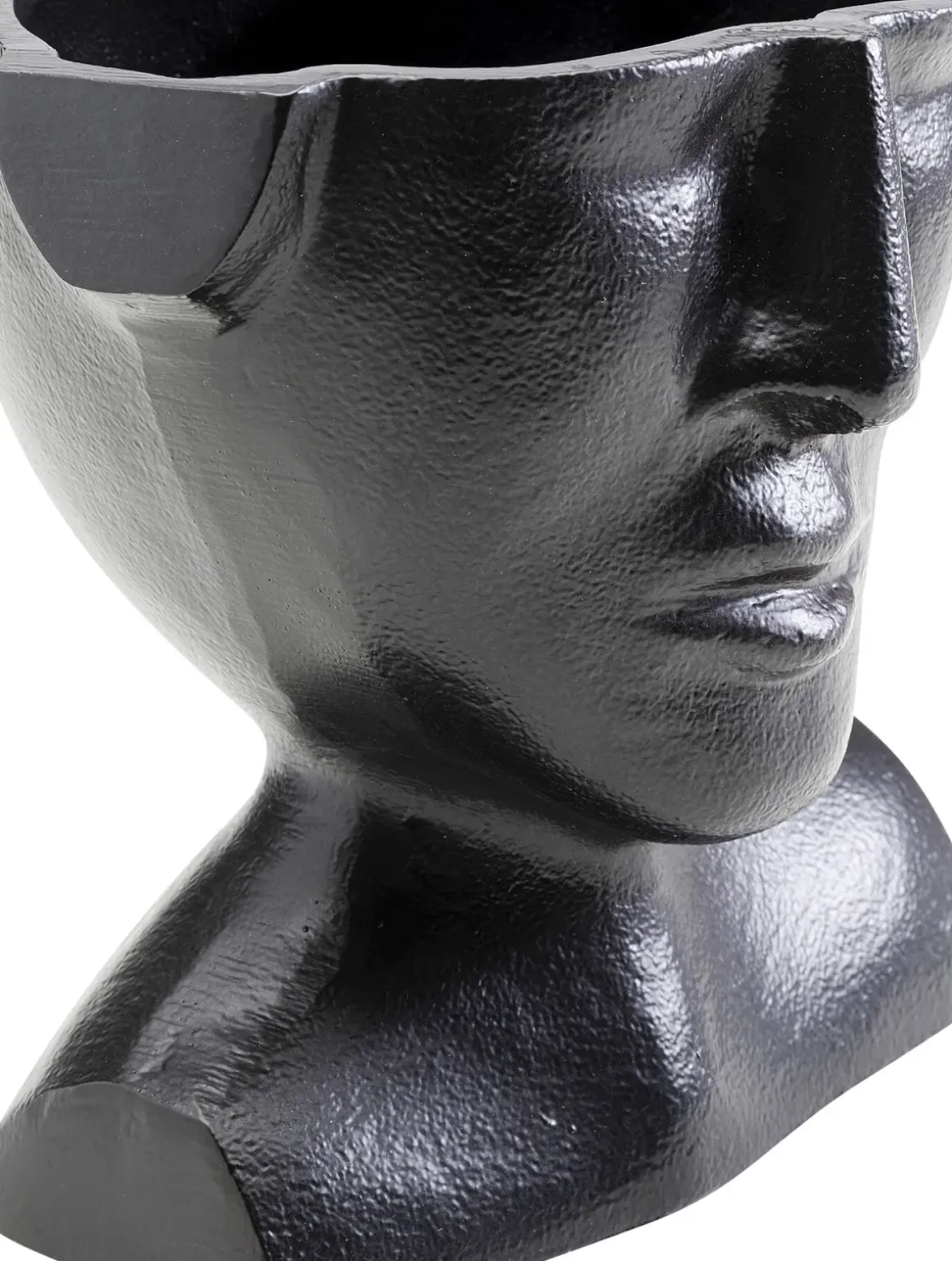 Vas Rostro - Svart, 17cm - KARE Design