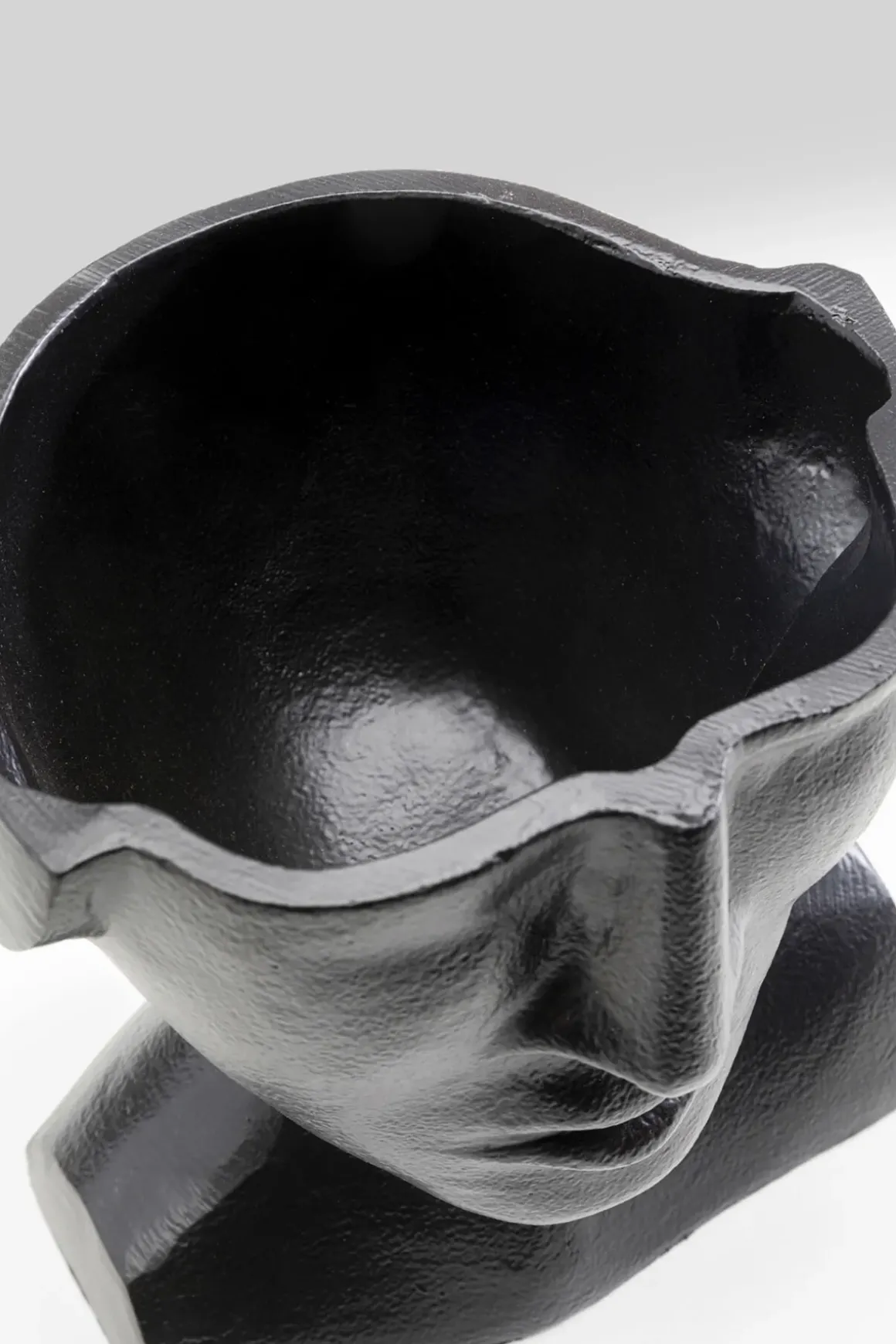 Vas Rostro - Svart, 17cm - KARE Design