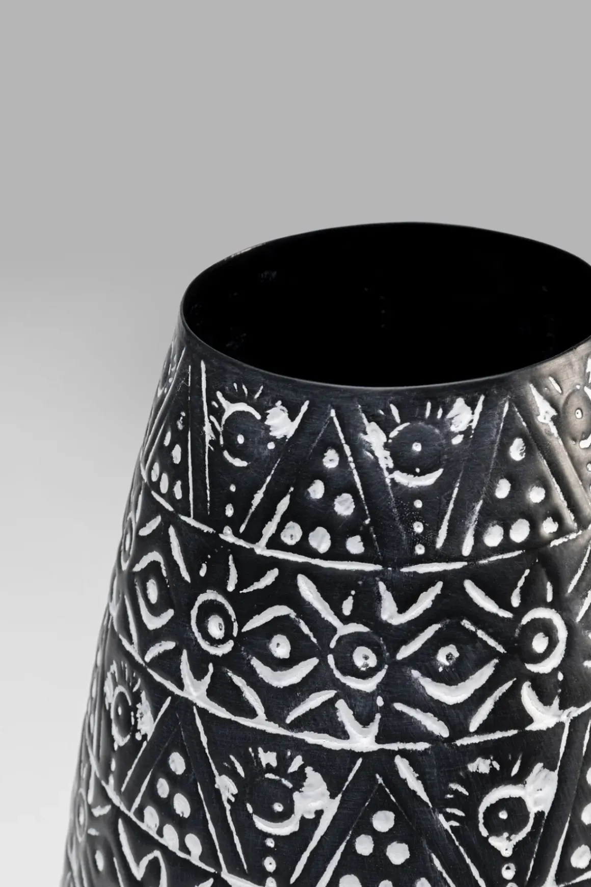Vas Sketch - Svart, 41cm - KARE Design