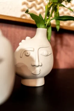 Vas Spherical Face Höger - Vit, 16cm - KARE Design