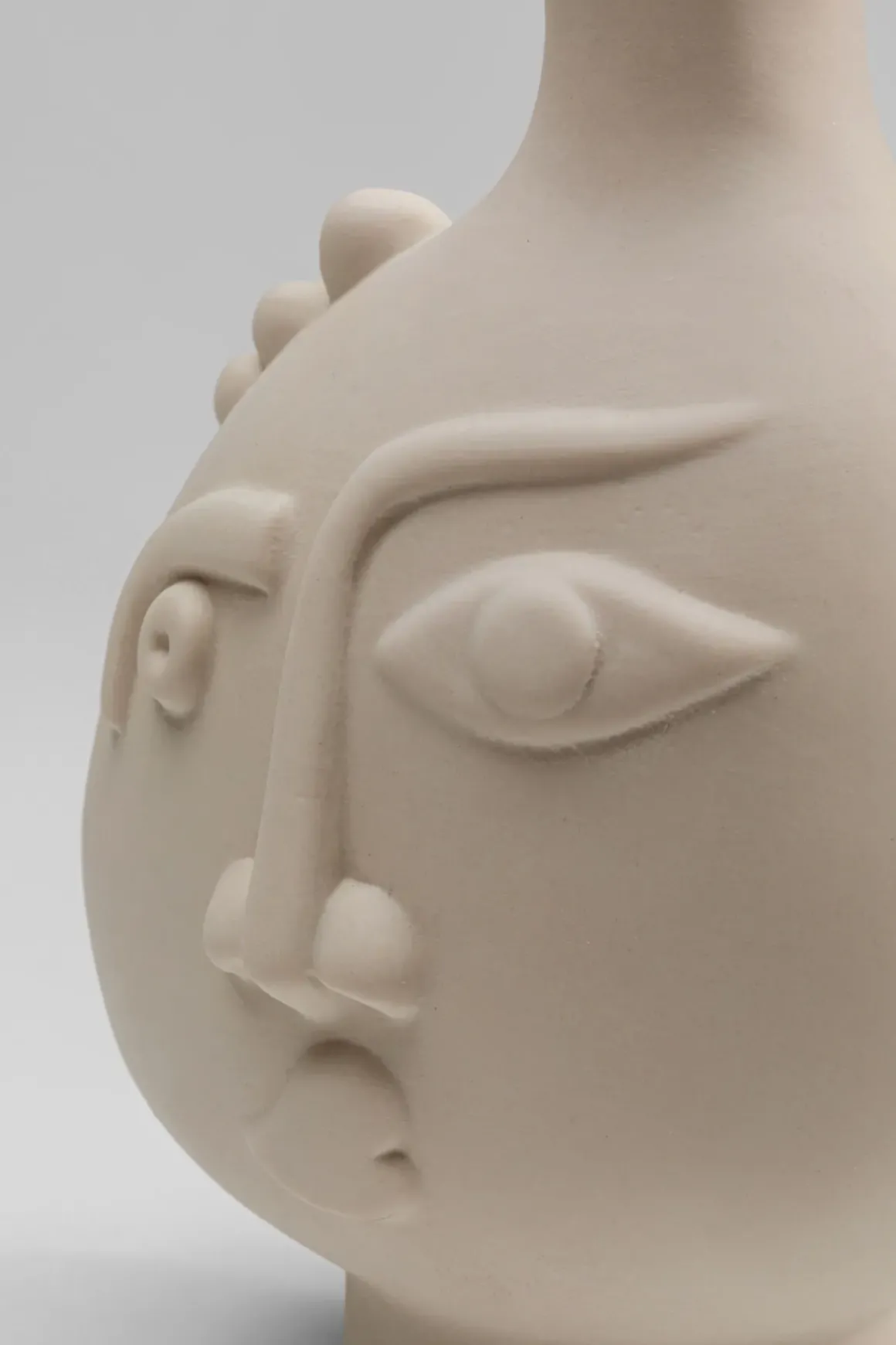 Vas Spherical Face Höger - Vit, 16cm - KARE Design