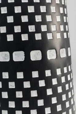 Vas Squares - Svart/vit, 40cm - KARE Design