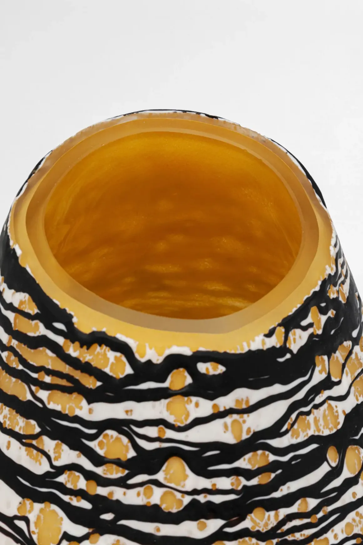 Vas Volante - Amber, 27cm - KARE Design