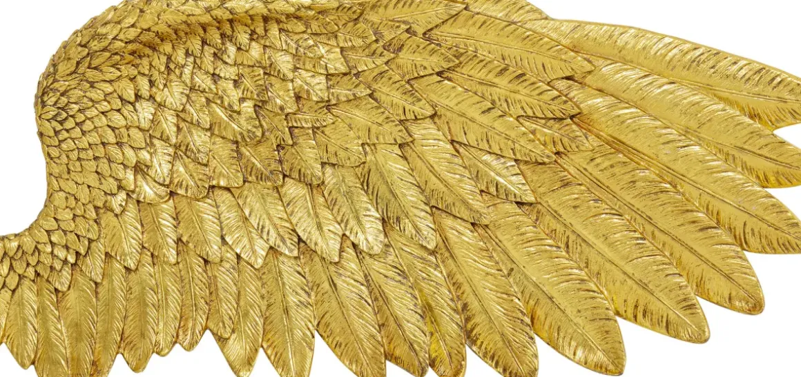 Väggdekor Angel Wings - Änglavingar Guld, 2st - KARE Design