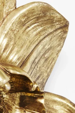 Väggdekoration Orchid Guld 44cm - KARE Design
