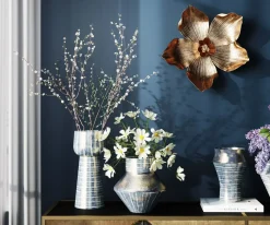 Väggdekoration Orchid Guld 44cm - KARE Design