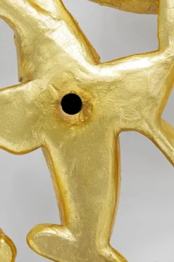 Väggdekoration School of Koi - Guld Ø160cm - KARE Design