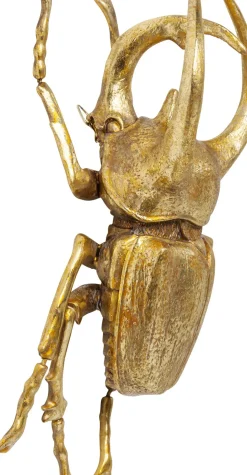 Väggdekor Atlas Beetle - Skulptur Guld, 36cm - KARE Design