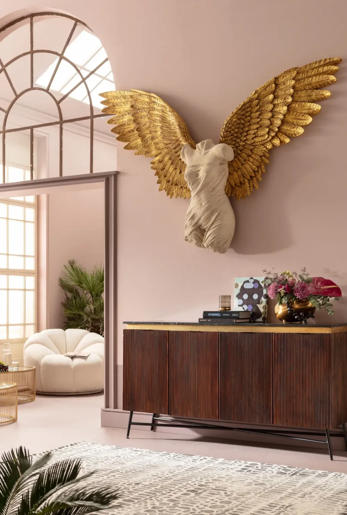 Väggdekor Gela Angel, 203x140cm - KARE Design