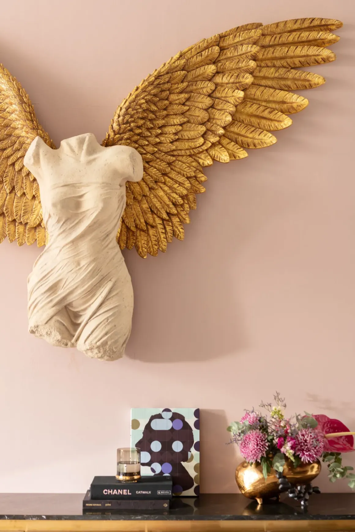 Väggdekor Gela Angel, 203x140cm - KARE Design