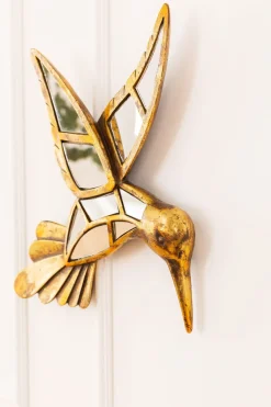 Väggdekor Hummingbird - Spegel Kolibri, 32cm - KARE Design