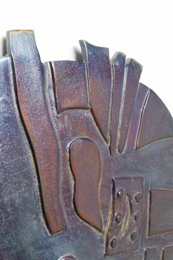 Väggdekor Kala Antique - Antracit, Ø45cm - KARE Design