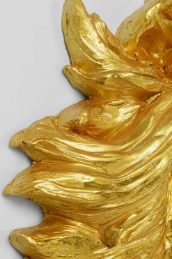 Väggdekor Lion - Skulptur Guld, 90x100cm - KARE Design