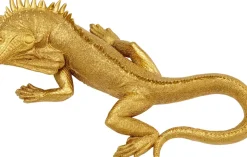 Väggdekor Lizard - Guld, 45cm - KARE Design