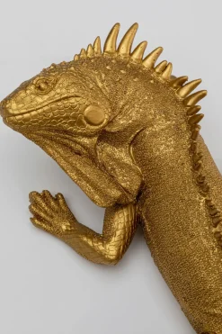 Väggdekor Lizard - Guld, 45cm - KARE Design