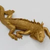 Väggdekor Lizard - Guld, 31cm - KARE Design