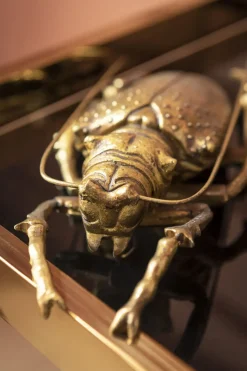 Väggdekor Longicorn Beetle - Skulptur Guld, 27cm - KARE Design