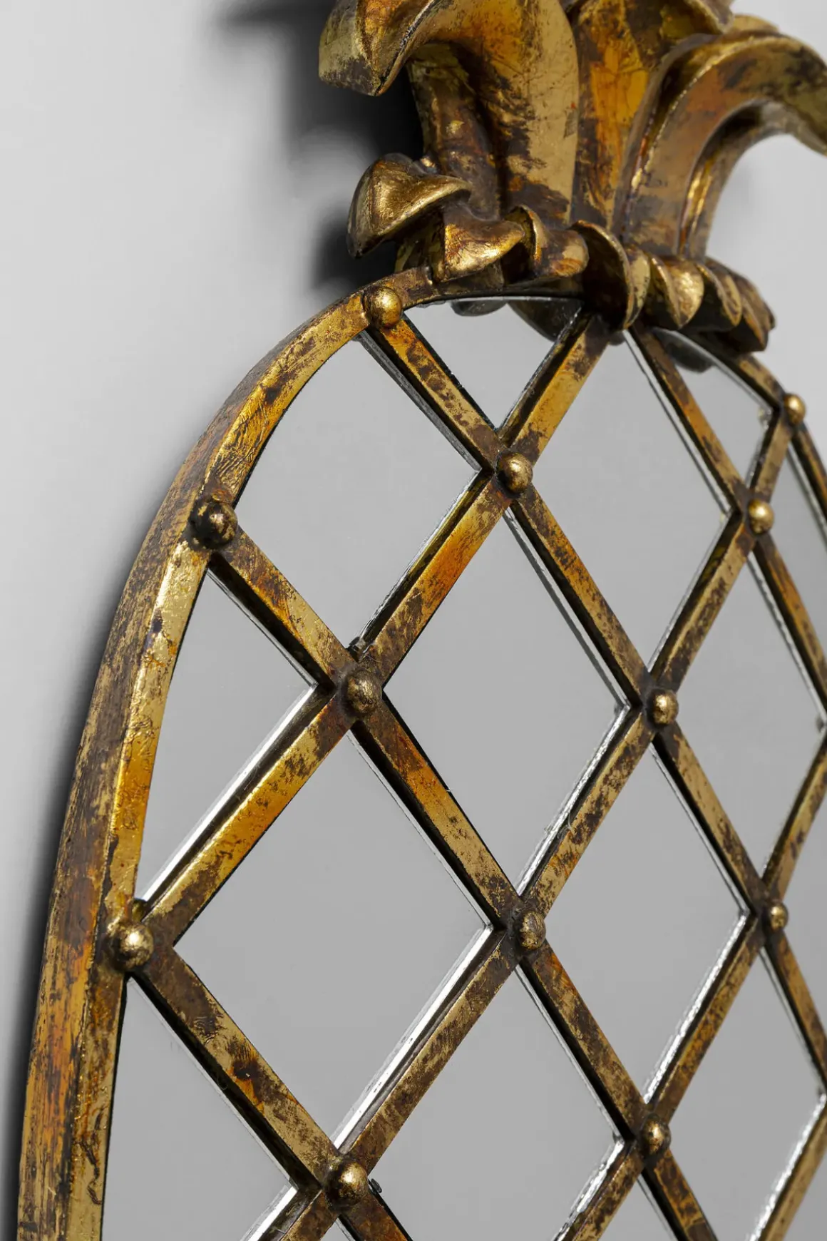 Väggdekor Pina - Spegel Ananas, 50cm - KARE Design