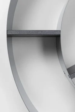 Vägghylla Snail - Hylla Silver/Grå - KARE Design
