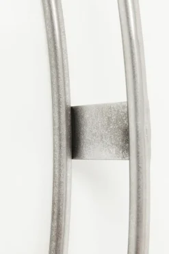 Väggklocka Clip Silver, Ø60cm - KARE Design