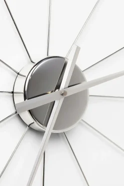 Väggklocka Like Umbrella Balls - Krom, Ø60cm - KARE Design