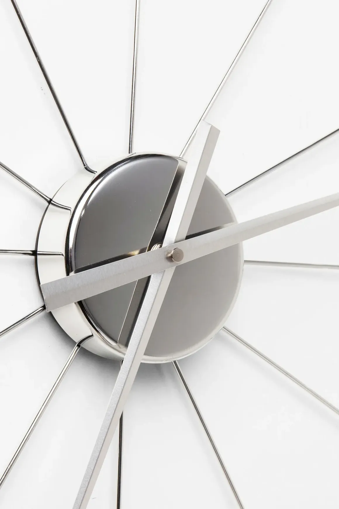 Väggklocka Like Umbrella Balls - Krom, Ø60cm - KARE Design