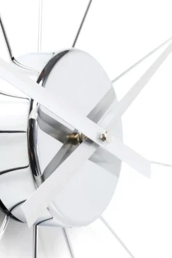 Väggklocka Like Umbrella - Krom, Ø100 - KARE Design