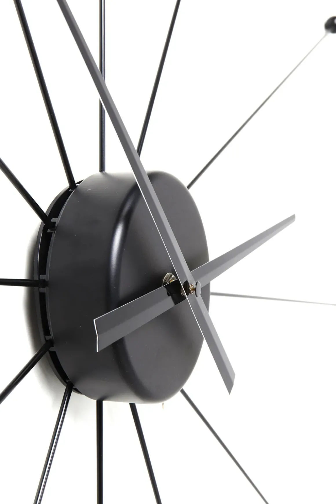 Väggklocka Like Umbrella - Svart, Ø100 - KARE Design