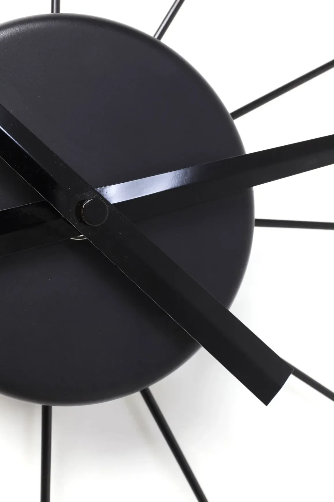 Väggklocka Like Umbrella - Svart, Ø100 - KARE Design