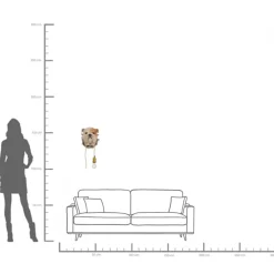 Vägglampa Animal Dog - Bulldog - KARE Design