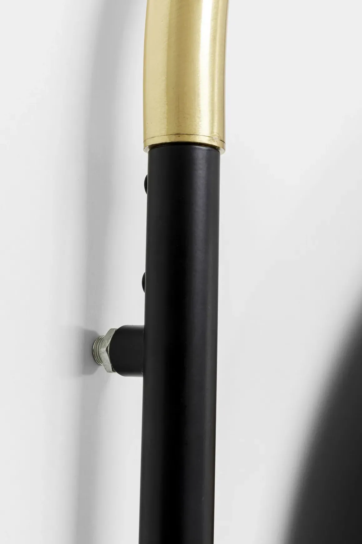 Vägglampa Disc - 6 Lampor i Ram Matt Guld/Svart, 110x185cm - KARE Design