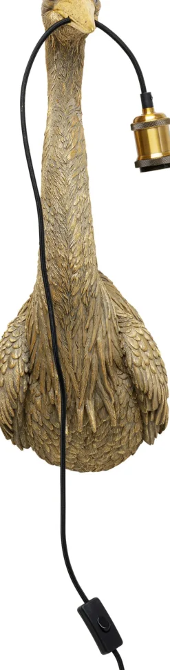 Vägglampa Heron - Guld Häger - KARE Design