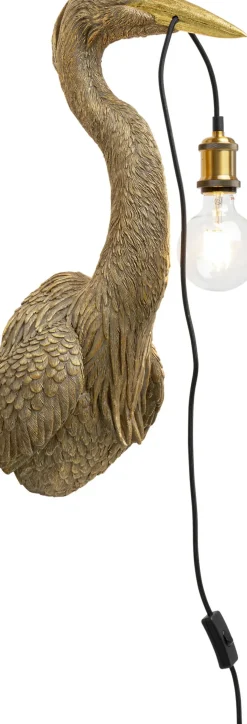 Vägglampa Heron - Guld Häger - KARE Design