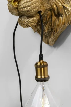Vägglampa Tiger Head - Guld - KARE Design