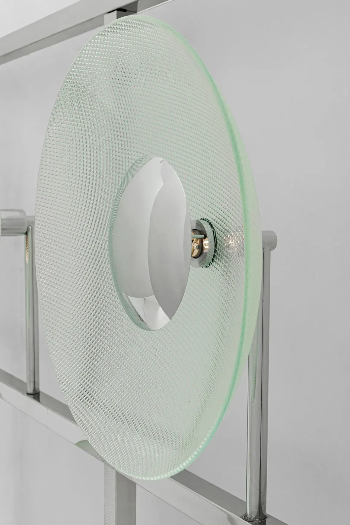 Vägglampa Ufo - 12 Lampor i Ram Krom/Glas, 139x184cm - KARE Design