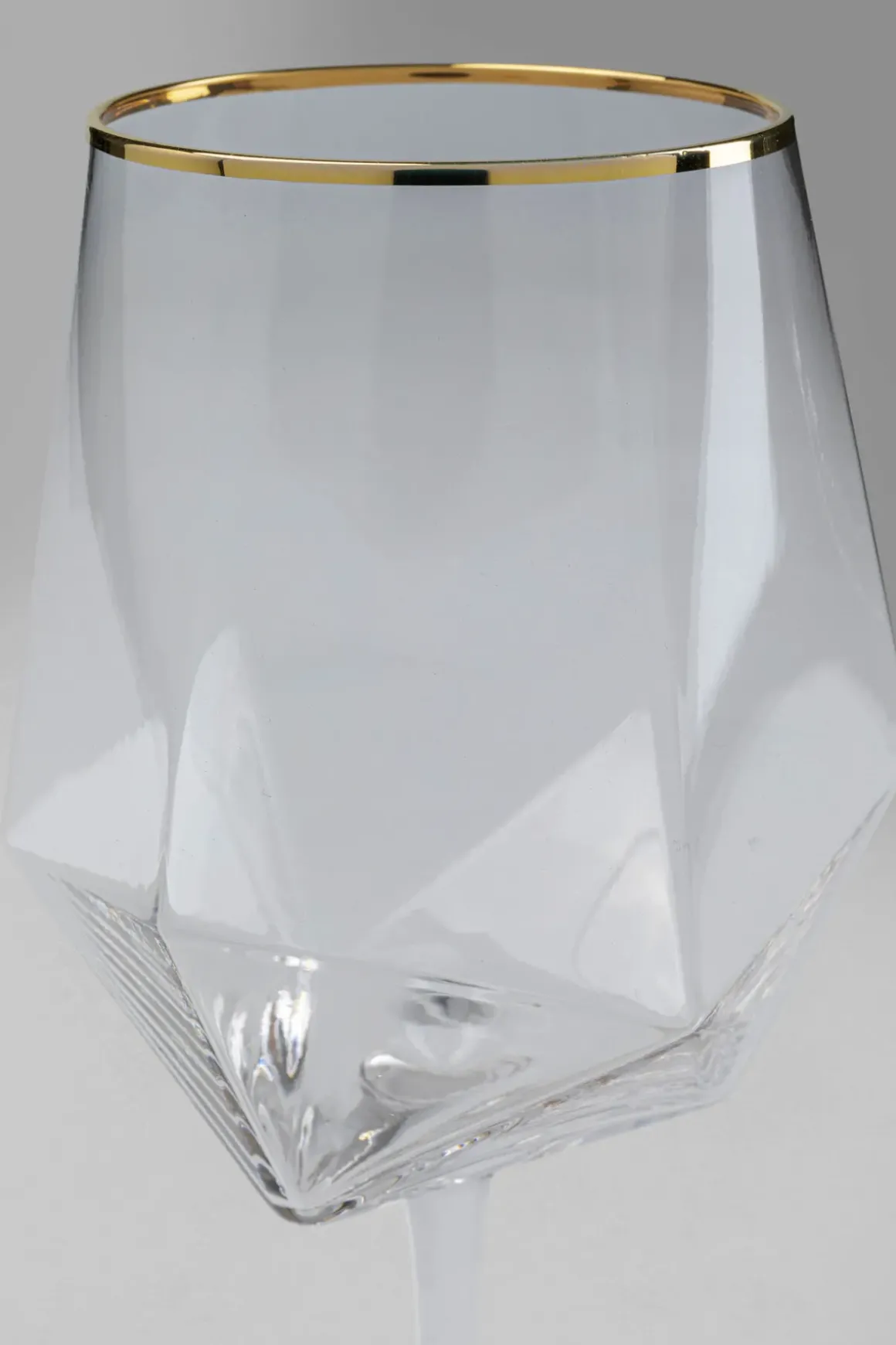 Vinglas Diamond Guldkant - KARE Design