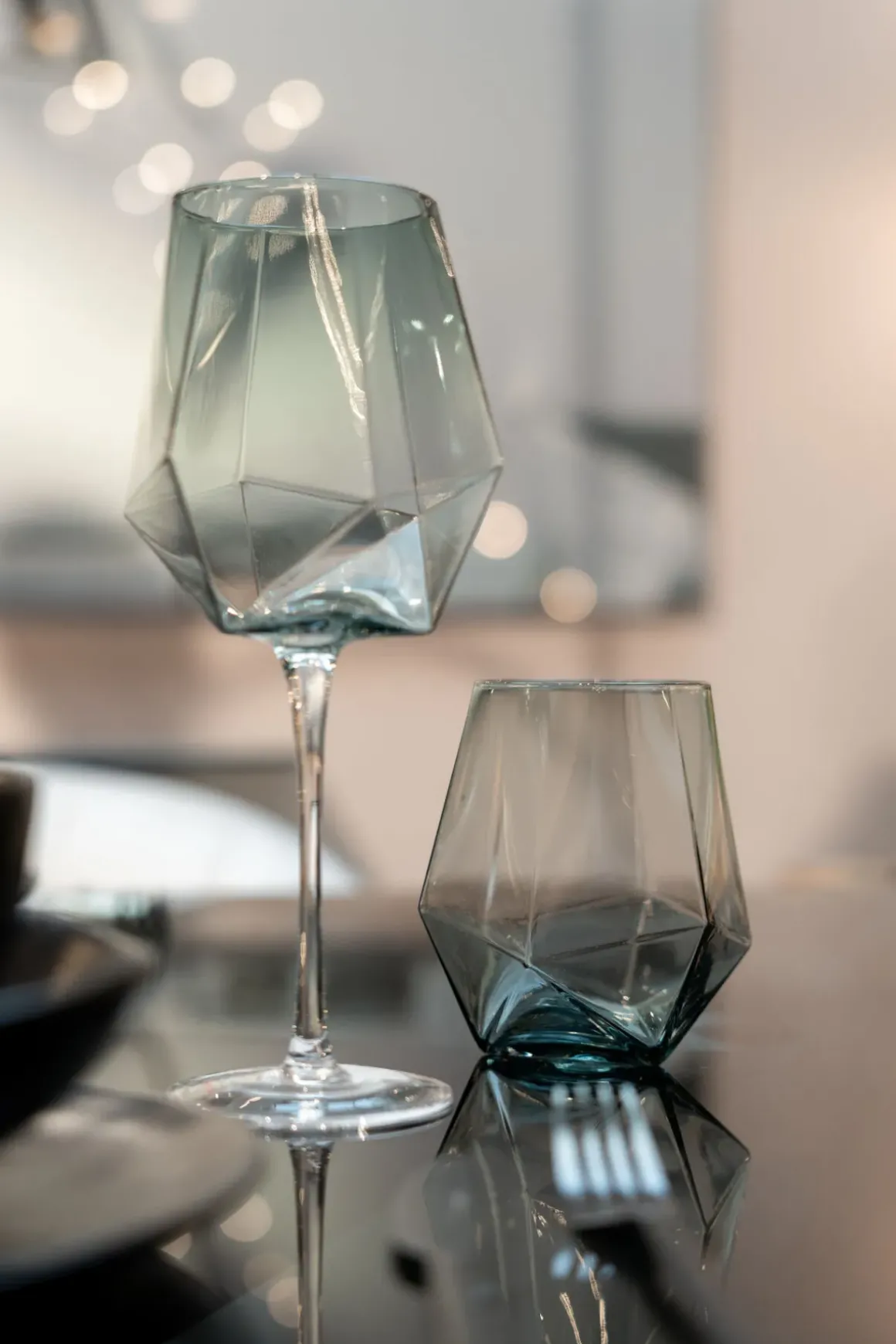 Vinglas Diamond Smoke - KARE Design