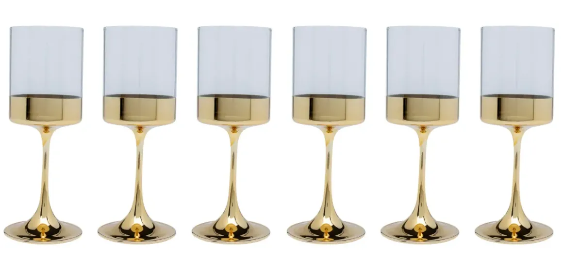 Vinglas Electra - Guld - KARE Design