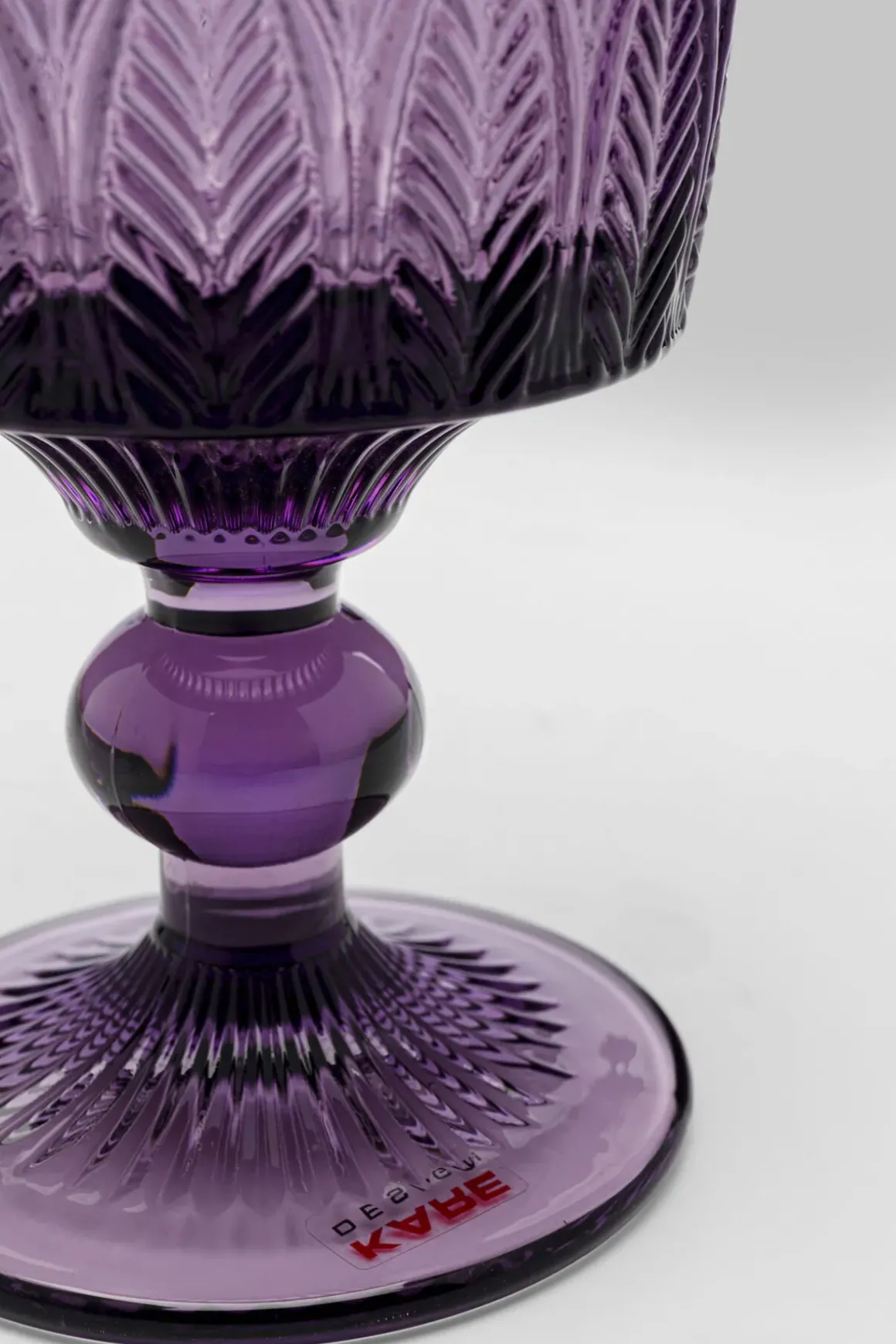 Vinglas Fogli - Lila - KARE Design