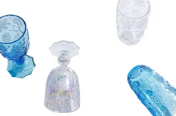 Vinglas Ice Flowers - Flerfärgad - KARE Design