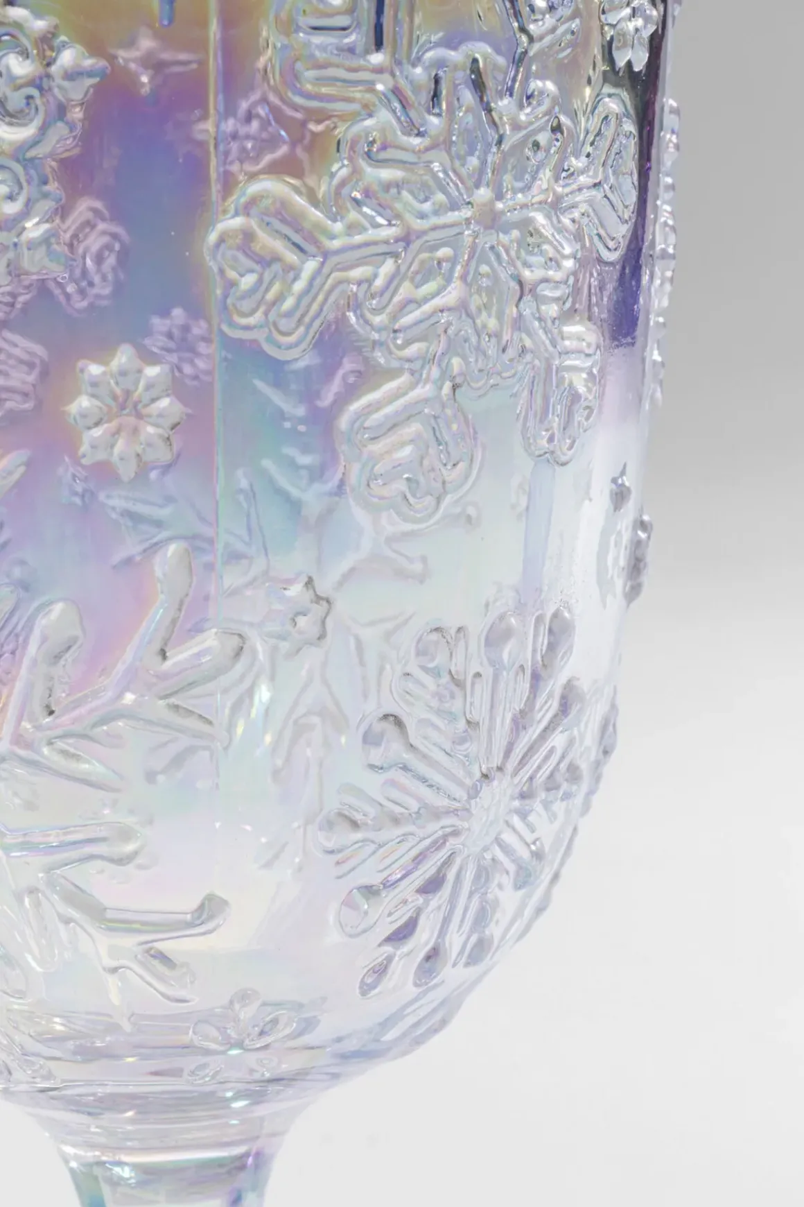 Vinglas Ice Flowers - Flerfärgad - KARE Design