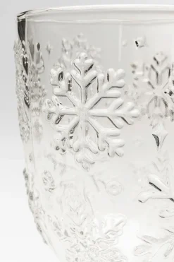 Vinglas Ice Flowers - Klarglas - KARE Design